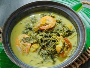 Resep Sayur Gurih Daun Labu dan Udang yang Gurih Berempah Lezat