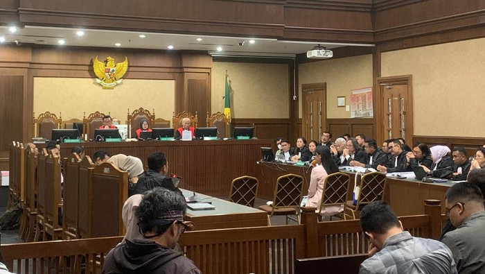 Sidang kasus suap vonis bebas Ronald Tannur (Mulia/detikcom)