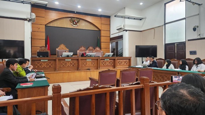 Sidang praperadilan Hasto Kristiyanto (Adrial/detikcom)