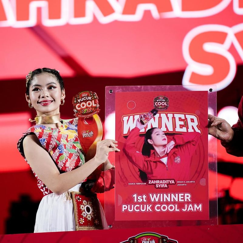 Syifa Juara Pucuk Cool Jam yang Dilatih di Studio Dance 1 Million