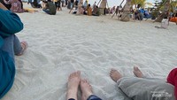 Pantai pasir putih PIK.