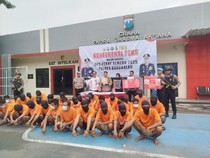 40 Pelaku Berbagai Kasus di Bangkalan Ditangkap  Selama 12 Hari Terakhir