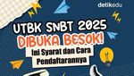 Infografis: UTBK SNBT 2025 Dibuka Besok! Ini Syarat dan Cara Pendaftarannya