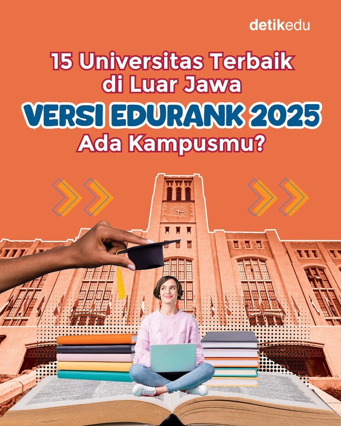15 Universitas Terbaik di Luar Jawa Versi EduRank 2025
