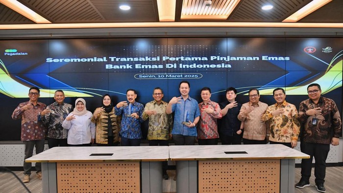 Bank Emas Pegadaian Perdana Salurkan Pinjaman Modal Kerja Emas