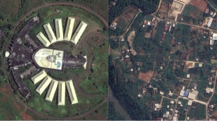 Before dan After Graha Garuda Tiara Indonesia (GGTI).
