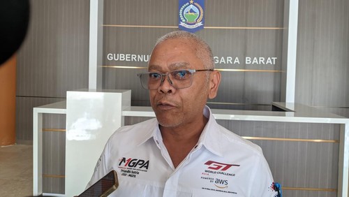 Direktur Utama MGPA, Priandhi Satria, saat ditemui di kantor Gubernur NTB, Selasa (11/3/2025). (Ahmad Viqi/detikBali)