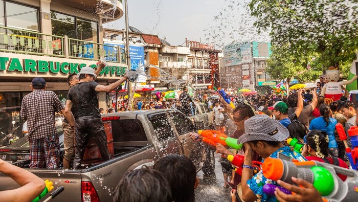 Festival Songkran di Thailand