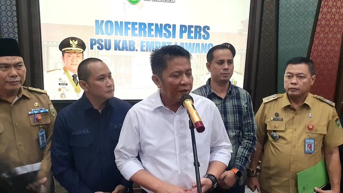 Gubernur Sumsel bersama KPU usai membahas PSU Empat Lawang.