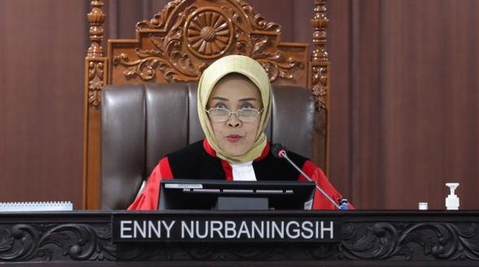 Hakim Konstitusi Enny Nurbaningsih (dok. Humas MK/Panji)