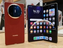Lebih Intim dengan Huawei Mate X6, HP Layar Lipat Tipis Harga Rp 30 Juta