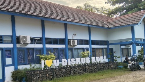 Kantor Dishub Kota Bima, NTB. (Rafiin/detikBali)