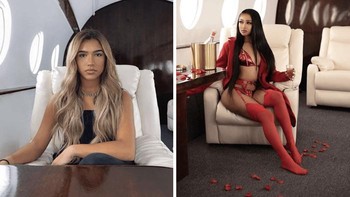 Influencer Instagram Menyewa Set untuk Berpura-pura Naik Pesawat Jet Pribadi Foto: Boredpanda