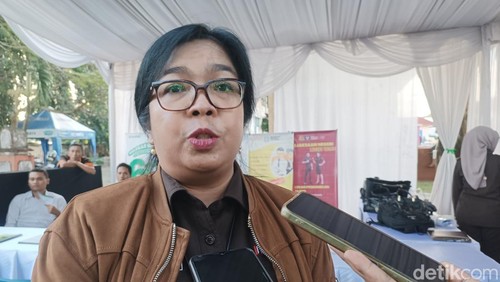 Kepala Kejari Lombok Tengah Nurintan MNO Sirait saat ditemui detikBali, Selasa (11/3/2025).