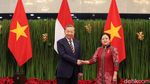 Ketua DPR RI Terima Kunjungan Sekjen Partai Komunis Vietnam