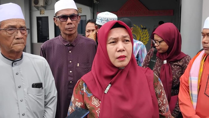 Kuasa hukum Haji Alim, Lisa Merida ditemui di Lapas Pakjo Palembang