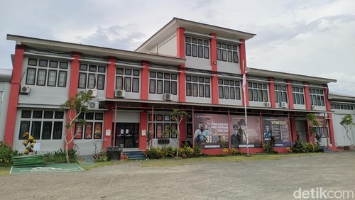 Suasana Lapas Kelas IIA Lombok Barat. (Ahmad Viqi/detikBali).