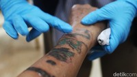 Program hapus tato ini menargetkan 700 peserta.