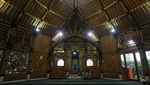 Potret Masjid Bambu di Kabupaten Serang