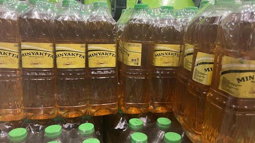 Minyakita yang telah dikurangi takarannya (Rumondang/detikcom)