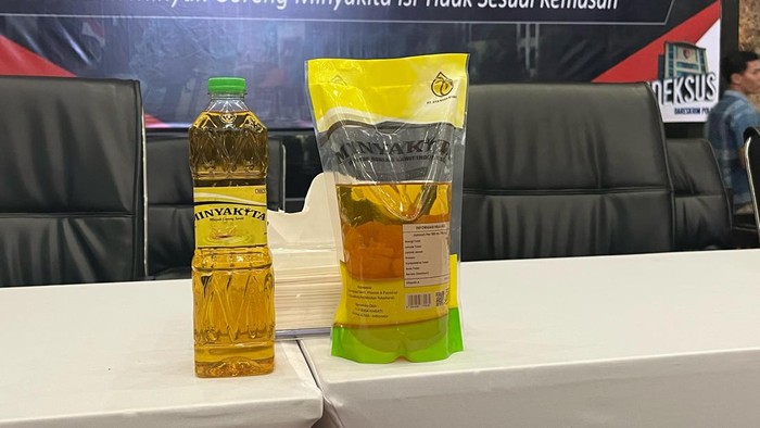 Minyakita yang telah dikurangi takarannya (Rumondang/detikcom)