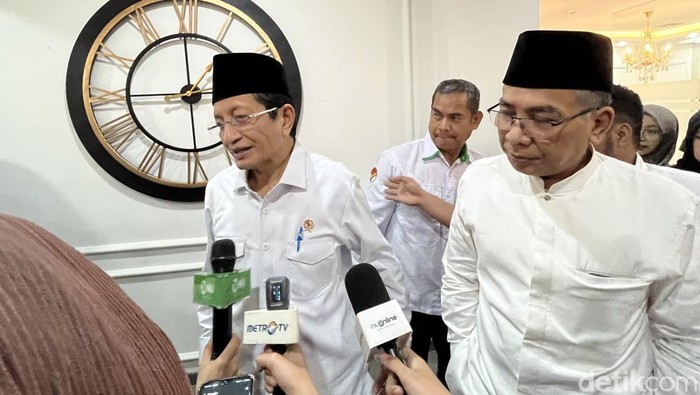 Nasaruddin Umar dan Gus Yahya.