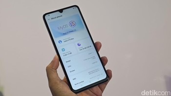 Sistem operasi MyOS 15 berbasis Android 15. Foto: Adi Fida Rahman/detikINET
