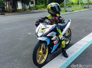 Saat Anak-anak di Probolinggo Ngabuburit dengan Latihan Road Race