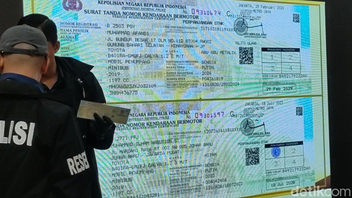 Penampakan STNK Sunda Archipelago