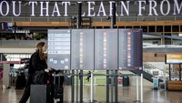 Aksi mogok kerja itu akan memengaruhi sejumlah bandara internasional utama, termasuk Frankfurt, Munich, dan Berlin-Brandenburg, sebagai buntut dari perselisihan upah yang masih berlangsung antara serikat pekerja dan pemerintah federal serta pemerintah daerah. (AP Photo/Ebrahim Noroozi)  