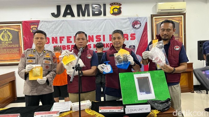 Residivis jadi pengedar narkoba di Jambi ditangkap