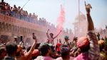 Semarak Festival Holi Tandai Awal Musim Semi di India
