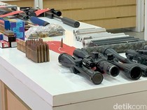 Amunisi Sindikat Senpi Rakitan dari Bojonegoro Disebut dari Pindad