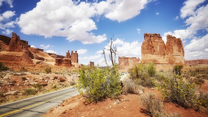 Taman Nasional Arches di Utas, Amerika Serikat