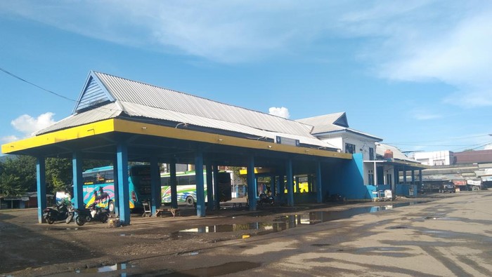 Terminal Dara di Kelurahan Dara, Kecamatan Rasanae Barat, Kota Bima, NTB. (Rafiin/detikBali)