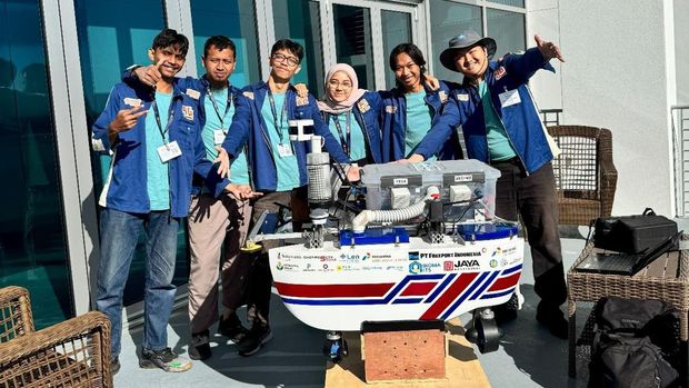 Tim Barunastra ITS juara 1 di AS