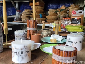 Dari Pinjaman KUR Rp 10 Juta, UMKM Lilin Hias Tembus ke Luar Negeri