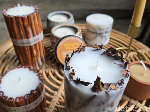 Lilin Hias Ramah Lingkungan dari Bojonggede Mendunia
