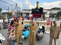 Vinanda Ingin Ubah Wajah Jalur Pedestrian di Sekitar Stasiun Kota Kediri