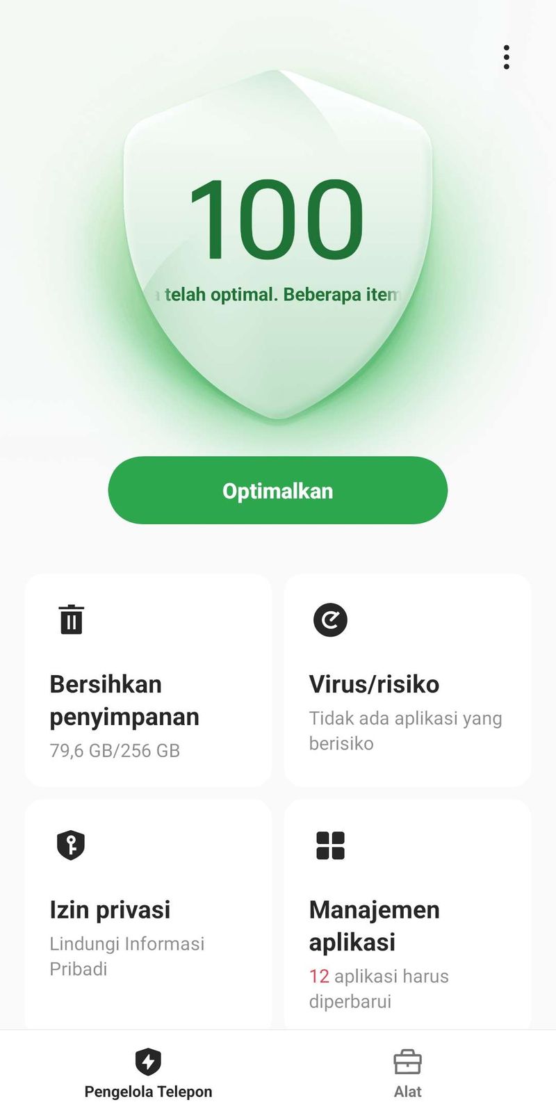 Aplikasi Pengelola Telepon Oppo