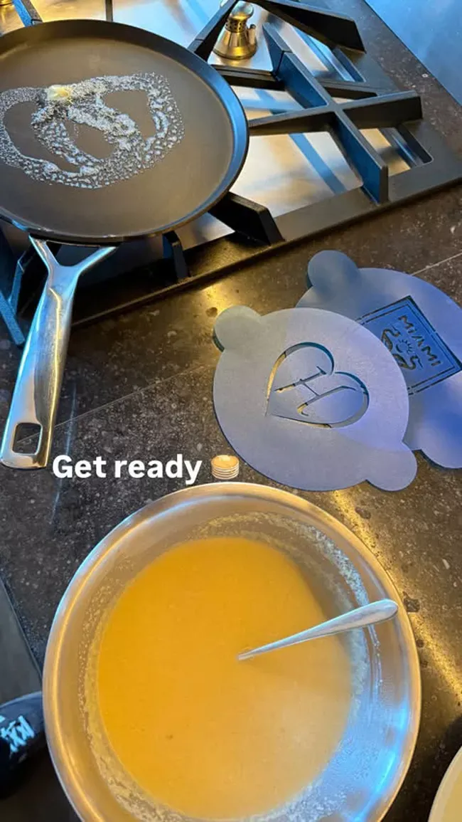 david beckham masak pancake
