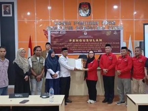 Mohammad Siddik-Muksin Daftar di KPU untuk PSU Pilkada Gorontalo Utara