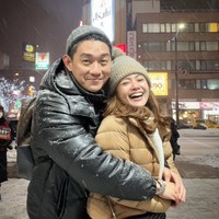 Momen mesra keduanya saat sedang berlibur ke luar negeri. Kebahagiaan jelas terpancar di wajah Ifan dan Citra. Foto: Instagram/@ifanseventeen