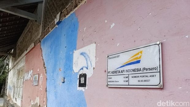 Kondisi stasiun KA Pangandaran