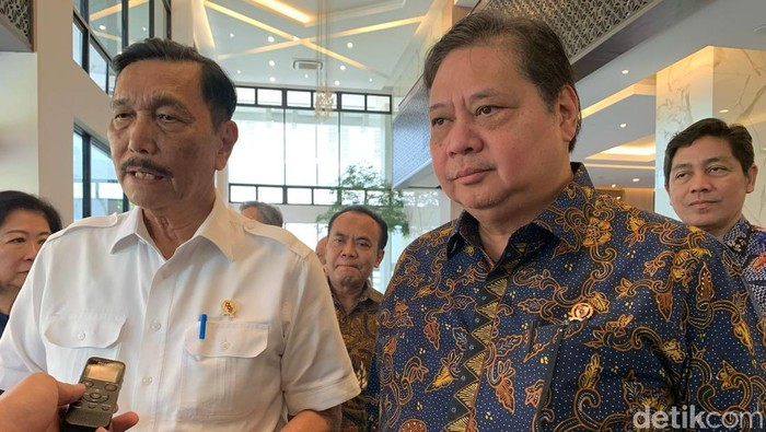 Luhut ke Kantor Airlangga