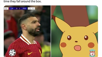 Akun ini menyindir Liverpool tak bisa berbuat apa-apa tanpa hadiah penalti. Foto: X.com