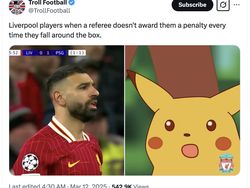 Meme Liverpool Disingkirkan PSG, Mo Salah Jadi Sorotan