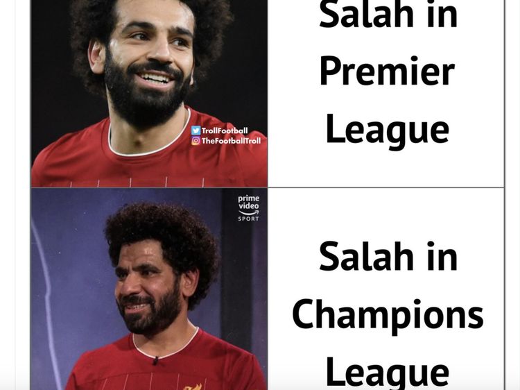 Meme Liverpool Disingkirkan PSG, Mo Salah Jadi Sorotan