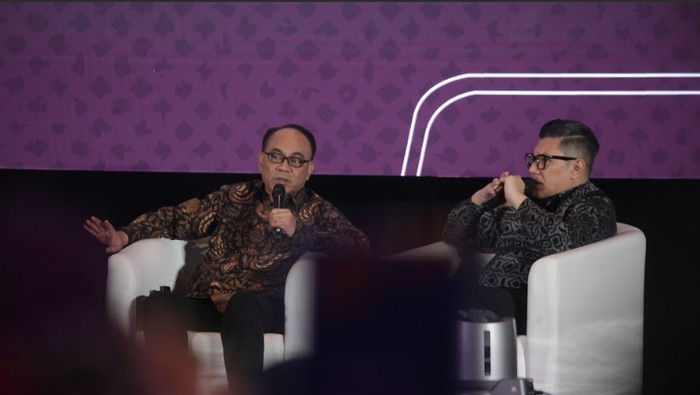 Menkop Budi Arie di acara #DemiIndonesia Ayo Berkoperasi (Andhika Prasetya/detikcom)