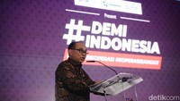Demi Indonesia Ayo Berkoperasi, Koperasi Bangkit yang dihadiri Menteri Koperasi (Menkop) Budi Arie Setiadi digelar di Menara Bank Mega, Jakarta Selatan, Rabu (12/3/2025).